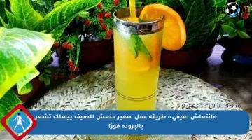 «انتعاش صيفي» طريقة عمل عصير منعش للصيف يجعلك تشعر بالبرودة فورًا